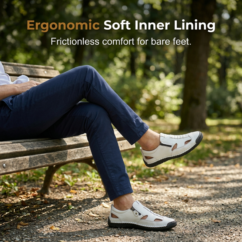 Men's Stitched Breathable Fisherman Sandals