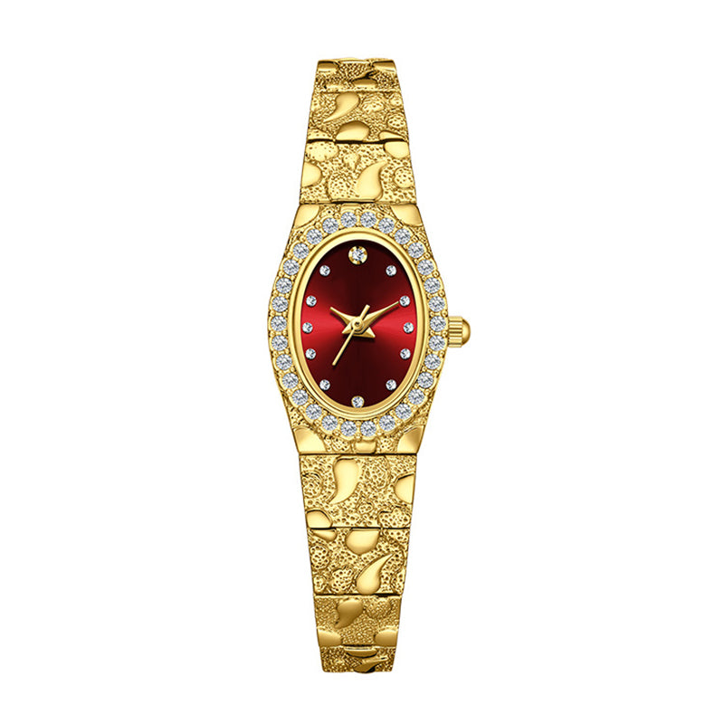 Women's Elegant Oval Quartz Watch