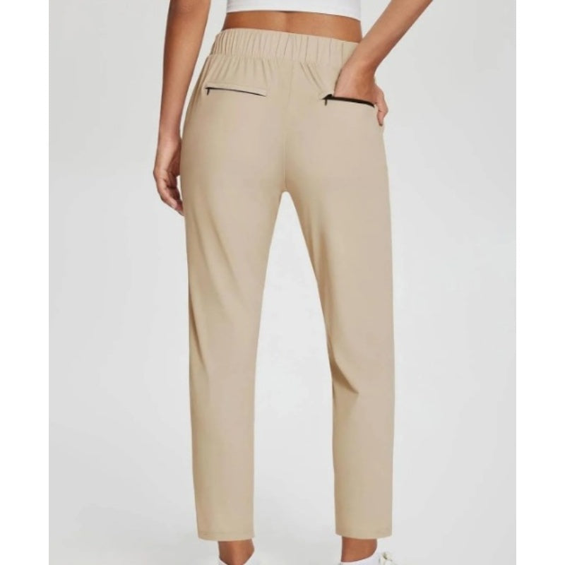 High-Waist-Hose mit Reißverschlusstaschen ¨C Bauchkontrolle und atmungsaktiver Stretch