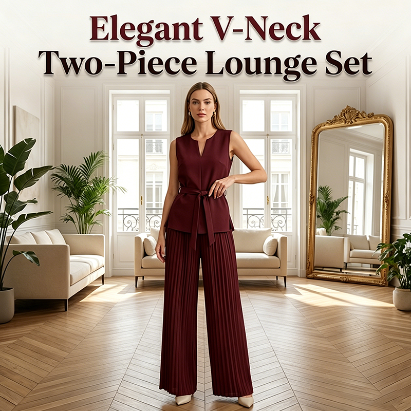 Dames 2-delige set met mouwloze top en broek
