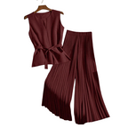 Dames 2-delige set met mouwloze top en broek