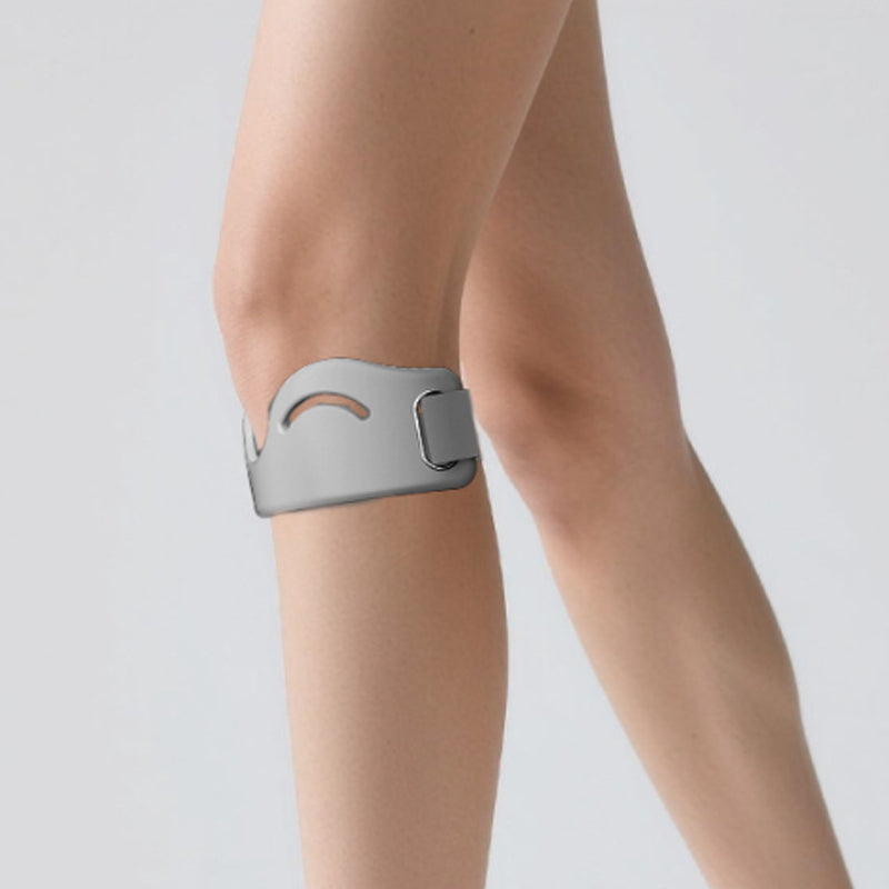 Ademende, schokabsorberende patellabrace voor verlichting van kniepijn