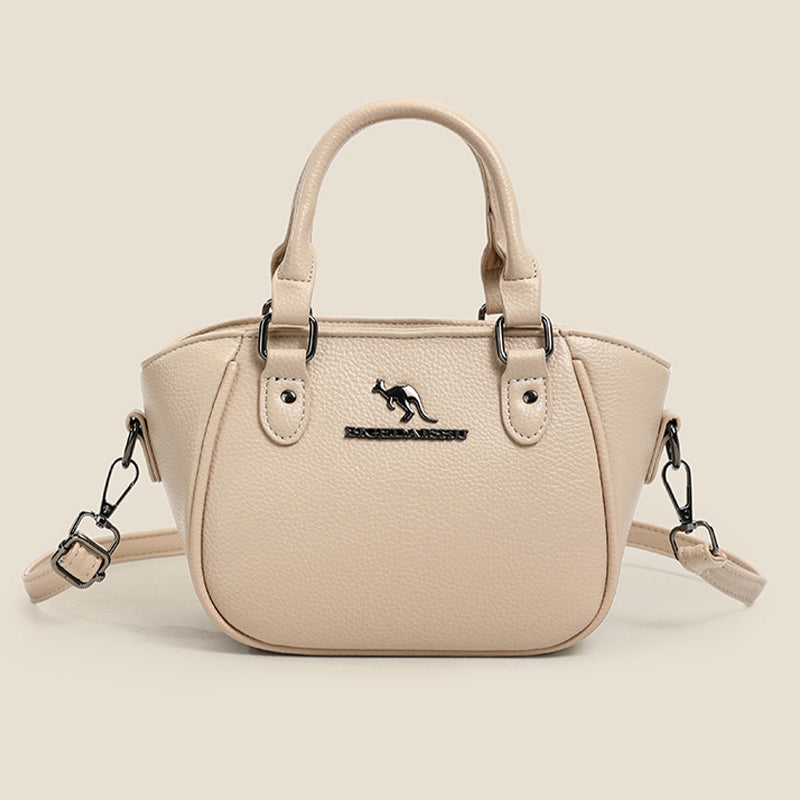 TIME retro Boston-handtas ¨C met korreltextuur, crossbody, compact en ruim