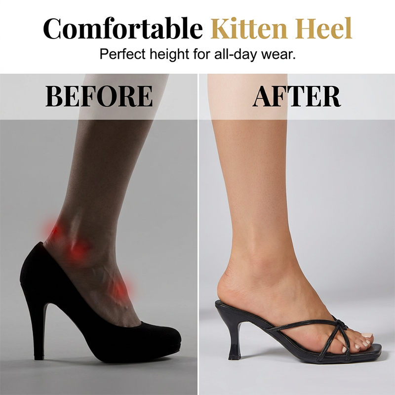 Women's Elegant Crisscross Stiletto Sandals
