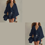 Women's Casual 3-Piece Lounge Set with Cardigan
