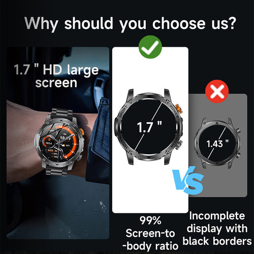 1000mAh Battery Smart Bluetoot Sports Watch