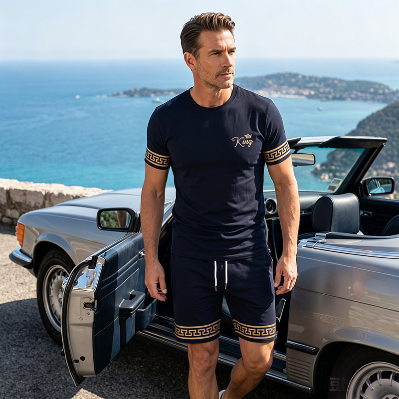 Men¡¯s 3D Print 2-Piece Set ¨C Bold