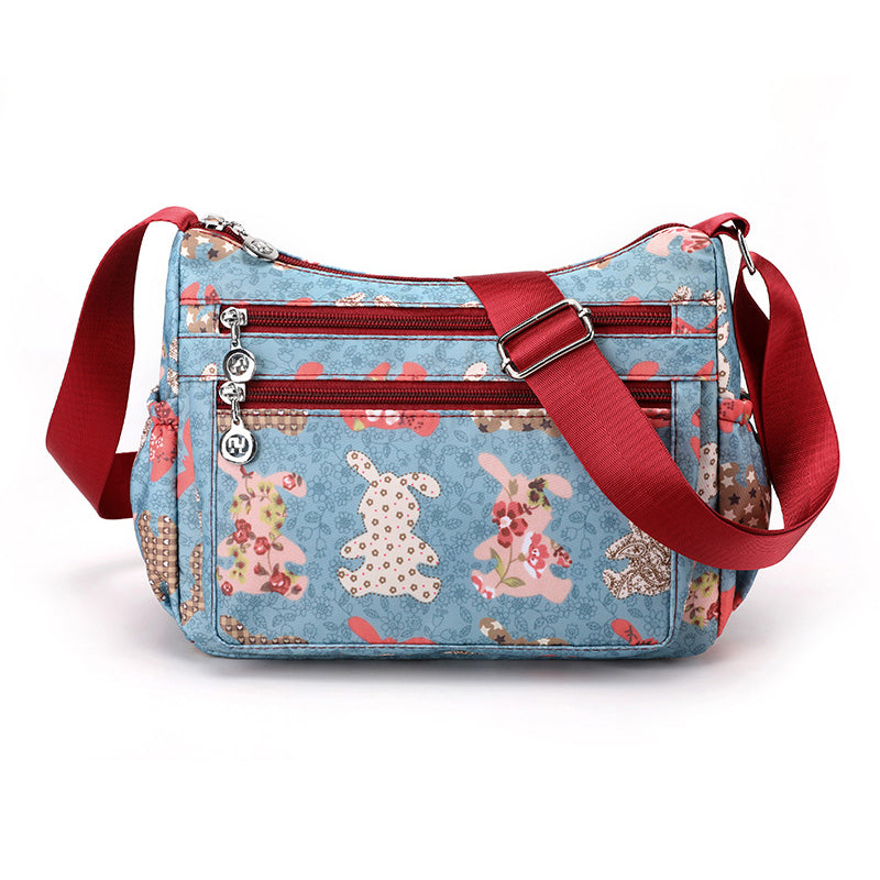Elegante nylon messengerbag voor dames ¨C ruim, lichtgewicht en stijlvol.
