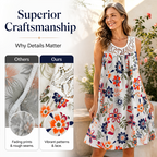 Women's Elegant Sleeveless Floral Dress