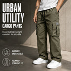 Lässige Cargohose mit lockerer Passform für Herren