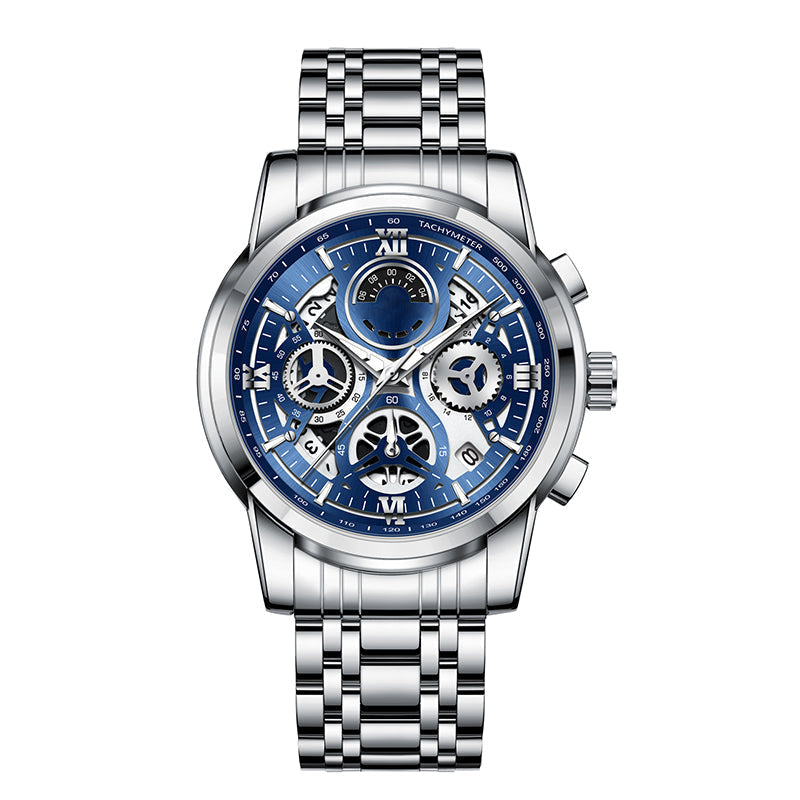 Klassiek quartzhorloge voor heren