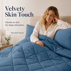 Quilted Microfiber Duvet Set | Evenly Distributed Filling