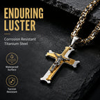 2026 Bold Cross Pendant Necklace