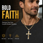 2026 Bold Cross Pendant Necklace