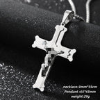 2026 Bold Cross Pendant Necklace