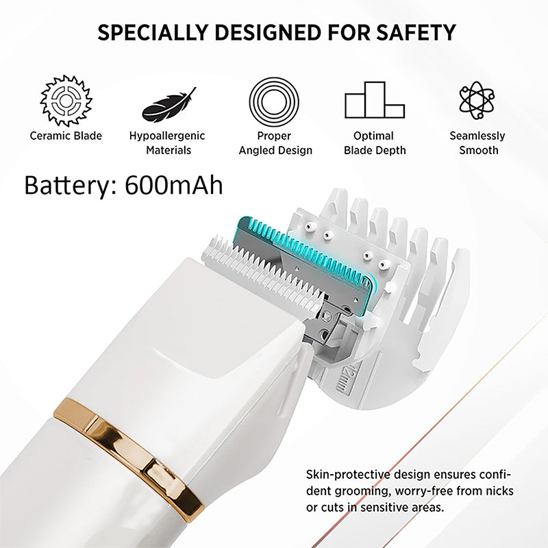 3-in-1 Versatility ¡ª One Tool, Full Grooming Routine