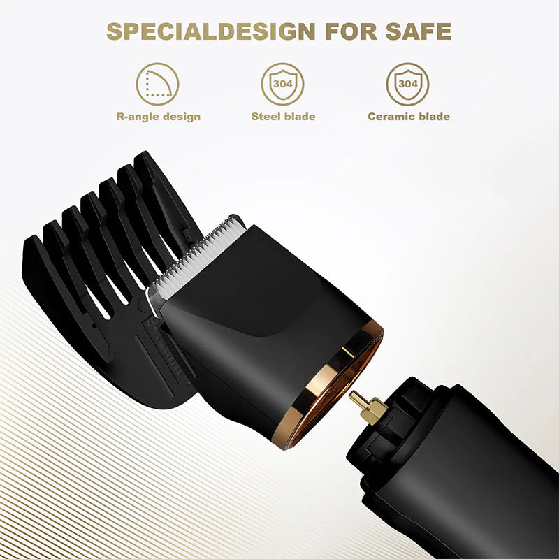 3-in-1 Versatility ¡ª One Tool, Full Grooming Routine