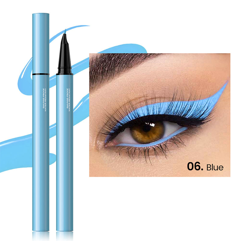 12 Colors Waterproof Long-Lasting Color Liquid Eyeliner