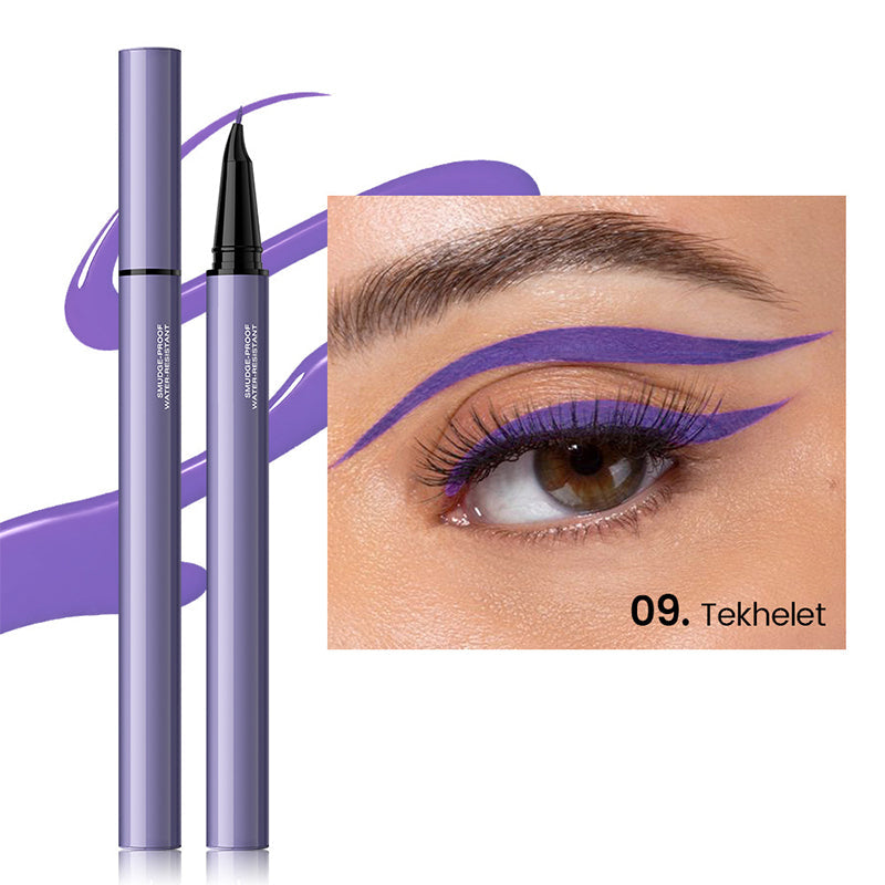 12 Colors Waterproof Long-Lasting Color Liquid Eyeliner